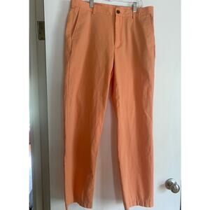 Brooks Brothers 346 Chino Pants Mens Regular w35 l32 (actual:34,32) Orange